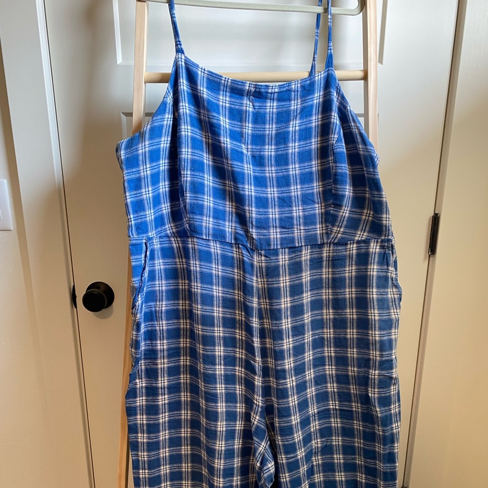 Gingham Jumpsuit